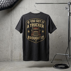 Een vrachtwagenchauffeur heeft het gebracht: trots CDL-chauffeurs-T-shirt Trucker Appreciation Gift