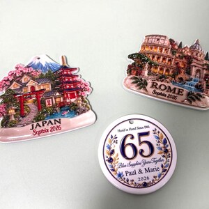 Gepersonaliseerd kerstornament voor een bakker, 3D acryl ornament met naam en tekst over broodbakken, cadeau voor een zuurdesembakker, kerstcadeau voor broodliefhebbers afbeelding 5