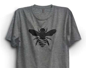 Save the bees bee T-Shirt, honey bee tshirt, Premium Ringspun Shirt, nature, organic, honey