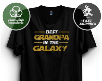 Best Grandpa In The Galaxy Shirt | Shirt for Papa | Father’s Day Shirt | Shirt for Papa | Shirt with Sayings Active