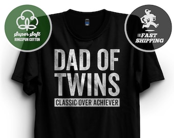 dad of twins shirt