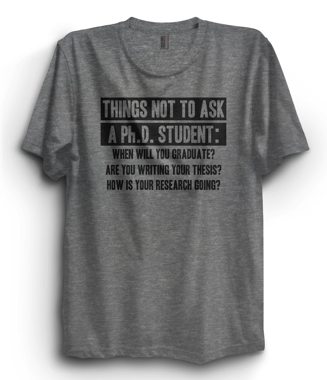 what not to ask a phd student