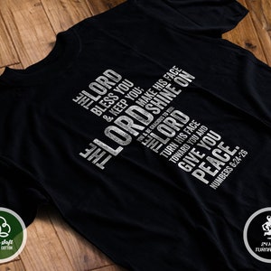 The Lord Blessing T Shirt May The Lord Bless you and keep you TShirt The Lord Blessing T Shirt May The Lord Bless you and keep you TShirt