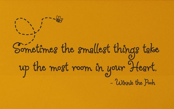 Zitat Von Winnie The Pooh Manchmal Nehmen Die Kleinsten Etsy