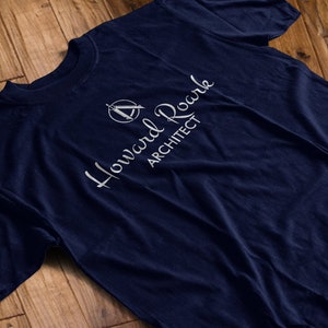 Howard Roark Architect Shirt | Howard Roark Tshirt | The Fountainhead T-shirt | Ayn Rand Gift