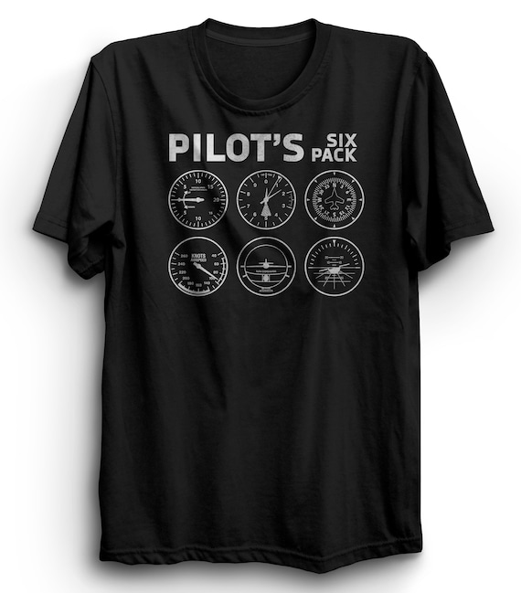 pilot six pack t shirt
