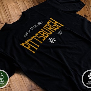 Pittsburgh T-Shirt | City of Champions tshirt | Steel City shirt | Pittsburgh Tee | Founded 1758 Pittsburgh Gift