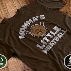 Momma&#39;s Little Meatball Shirt | Mommy&#39;s Meatball T-shirt | Mom&#39;s Meatball tshirt | Funny Son Shirt | Gift for kids Tee