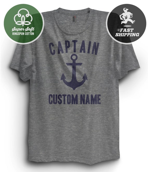 Mens Captain Grandpa Shirt Anchor Sailing Boating Sailor Tee Gift Mens Captain Grandpa Shirt Anchor Sailing Boating Sailor Tee Gift