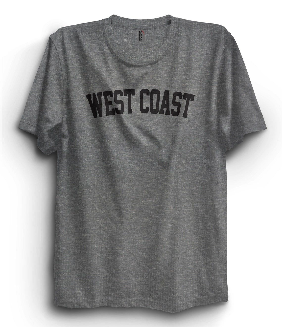 West Coast T-shirt Left Coast Tshirt Premium Ringspun Shirt - Etsy