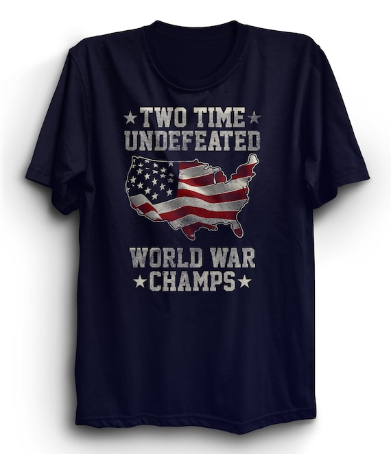 Back To Back Undefeated World War Champs Gift Premium T-Shirt Back To Back Undefeated World War Champs Gift Premium T-Shirt