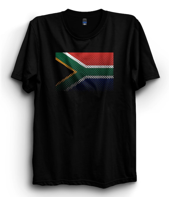 Republic of South Africa Spatter Flag South African Pride Mens T-shirt