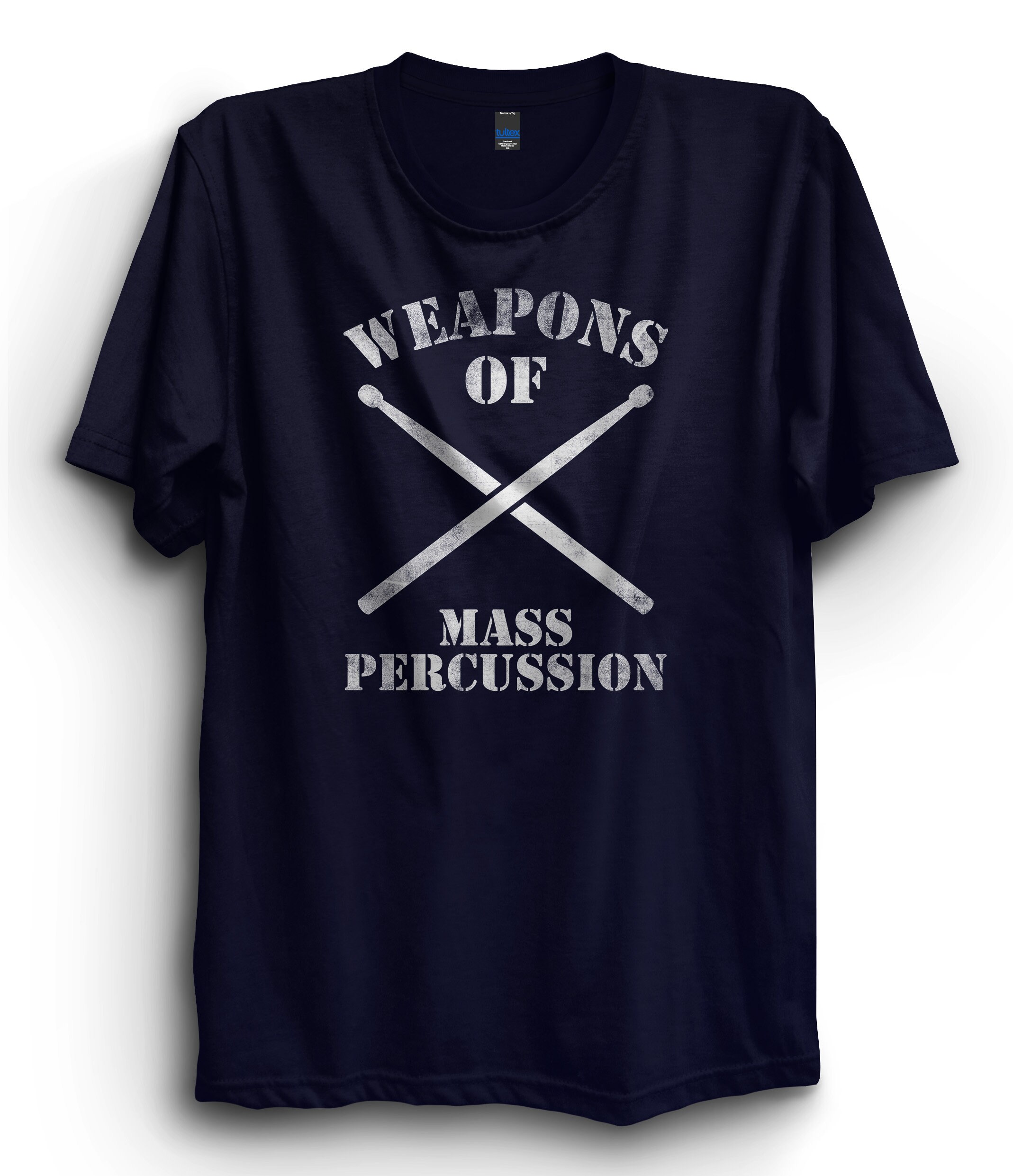 Drummers Weapons Of Mass Percussion Funny Drum Stick T-Shirt Drummers Weapons Of Mass Percussion Funny Drum Stick T-Shirt