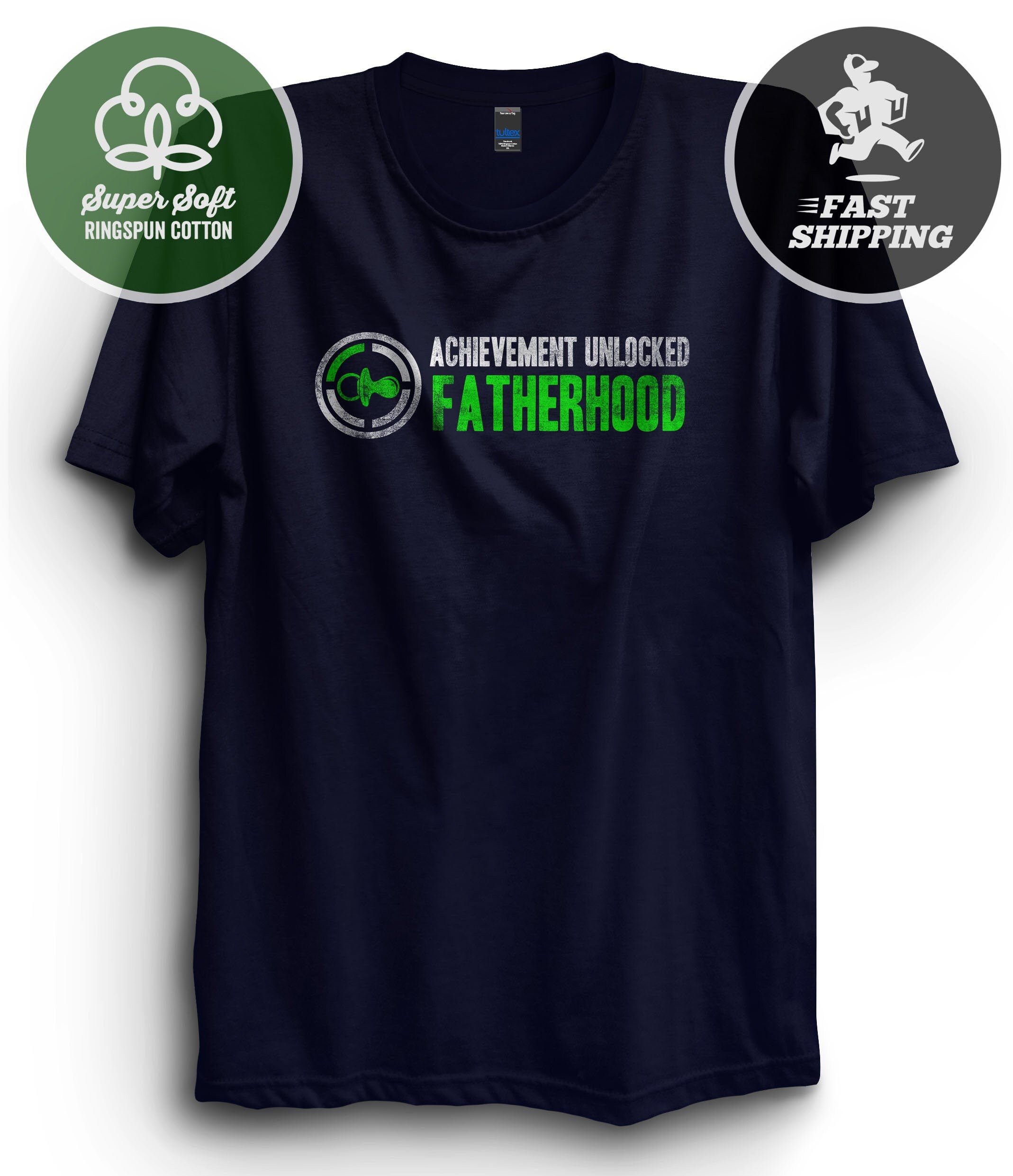 Achievement Unlocked Fatherhood Shirt Achievement Unlocked Fatherhood Shirt