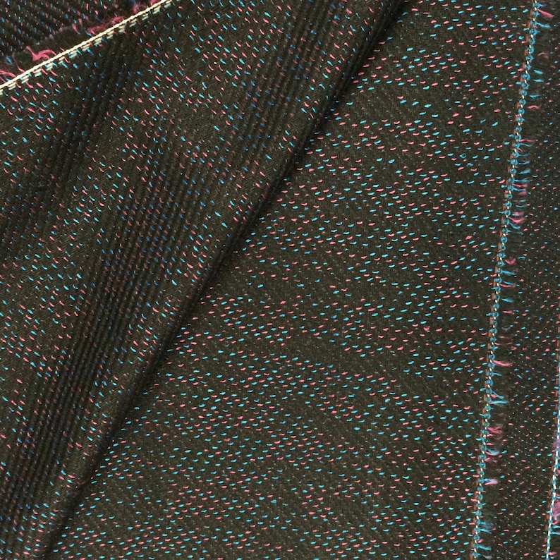 Black Wool Fabric