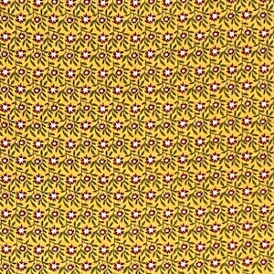 Yellow Calico Cotton Fabric, General Fabrics