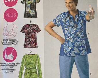 scrub top pattern mccalls scrub top pattern mccalls