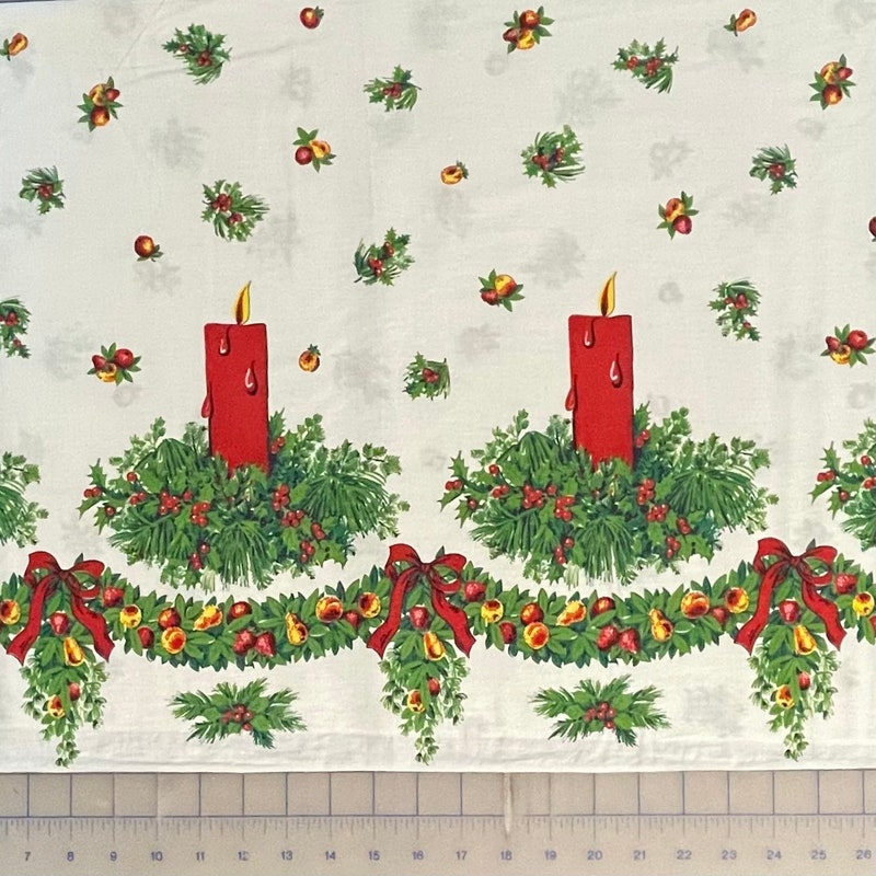 Border Print Fabric - Etsy