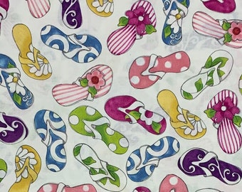 flip flop cotton fabric