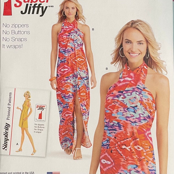 Misses Coverup Pattern, Simplicity 1100, UNCUT