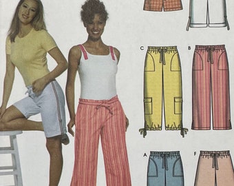 Easy Pants And Shorts Pattern, Simplicity 5062, UNCUT