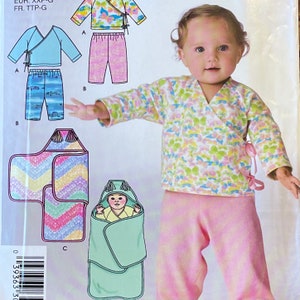 Baby Top, Pants and Blanket Pattern,  Simplicity 3941, UNCUT