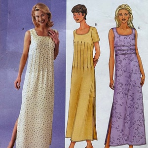 Misses Loose Fitting Pullover Dress Pattern, Butterick 3511, UNCUT