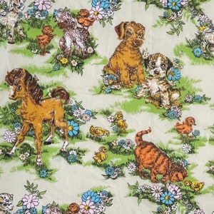 Vintage Woodland Animal Nursery Curtains