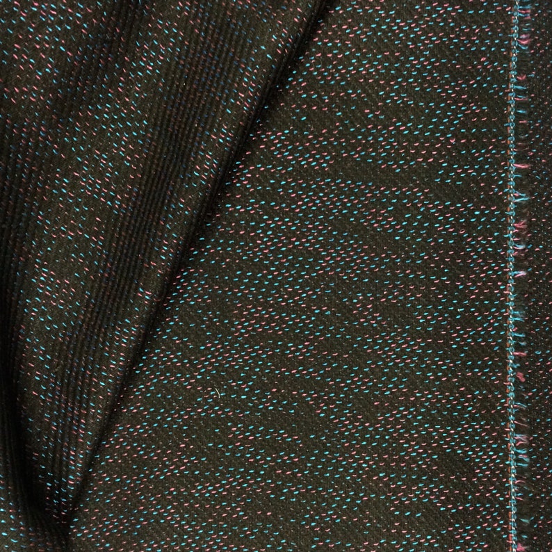Black Wool Fabric