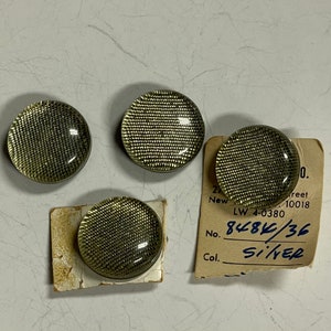 Vintage Lucite Plastic Buttons