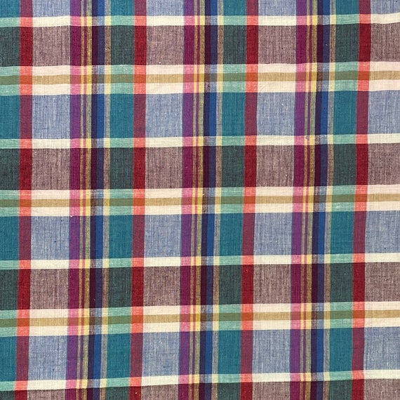 Madras plaid discount