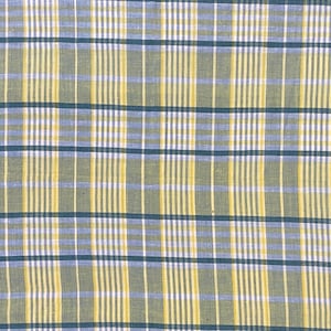 Vintage Madras Plaid Fabric - Etsy display picture 2