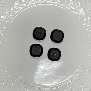 Vintage Black Buttons