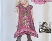 Girls Dress Pattern, Simplicity 1596, UNCUT