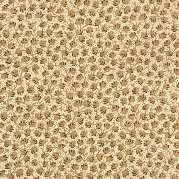 100% Cotton Floral Calico Fabric By The Yard