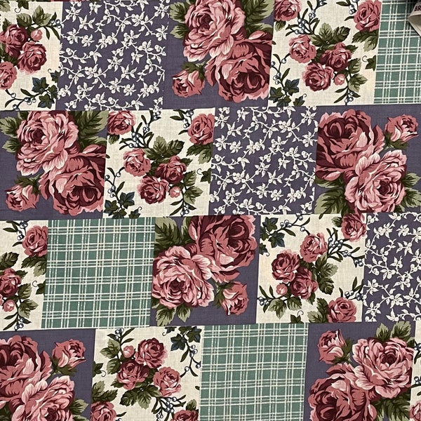 Cheater Quilt Fabric Etsy