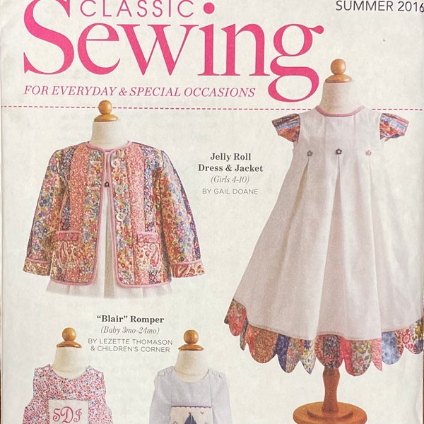 Girls Jelly Roll Jacket Pattern Etsy