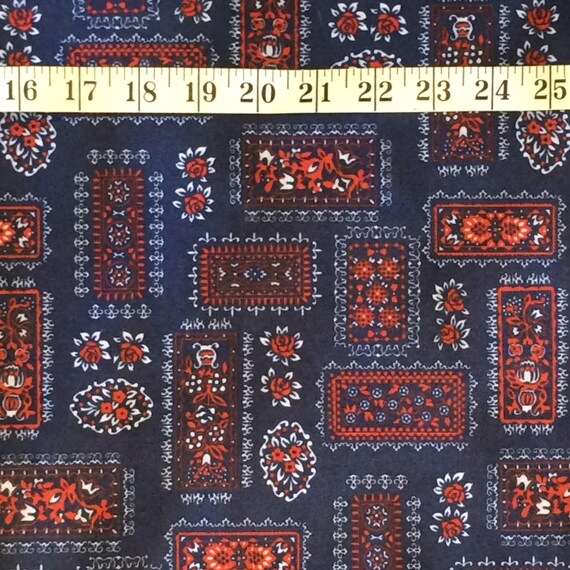 Jersey Knit Fabric Red White And Blue Jersey Knit Etsy