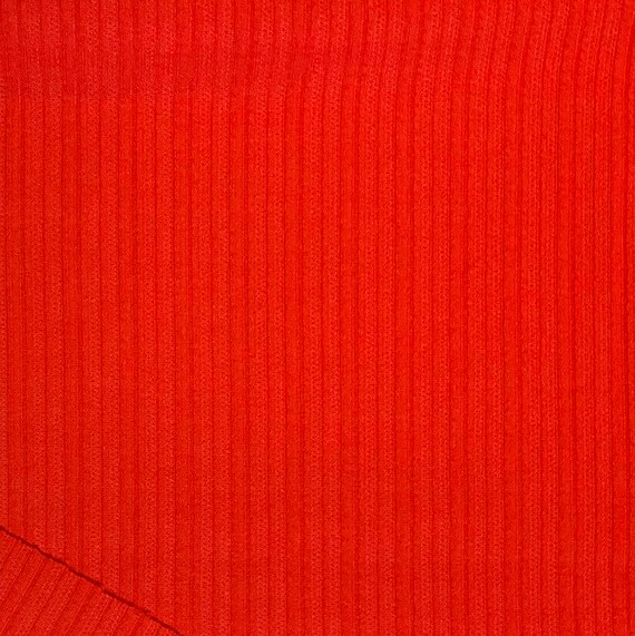 red double knit fabric