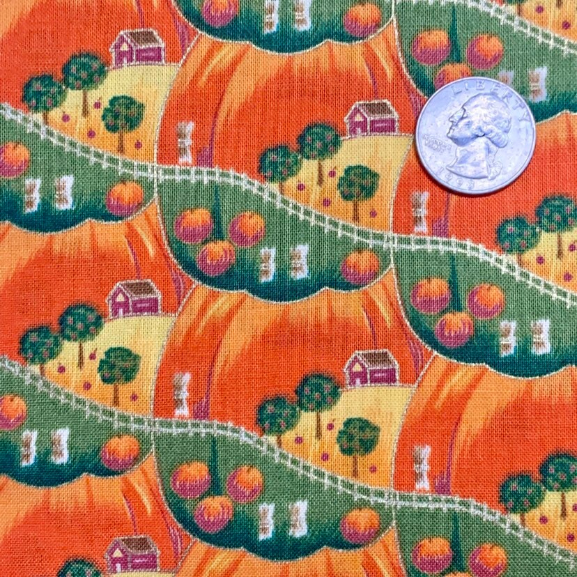 Bamboo Converter Gown (Pumpkin Farm Print) main image 1