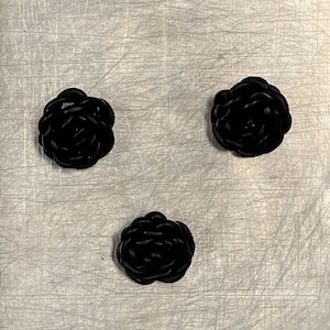 Vintage Black Buttons