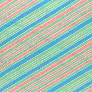Vintage Diagonal Cotton Fabric