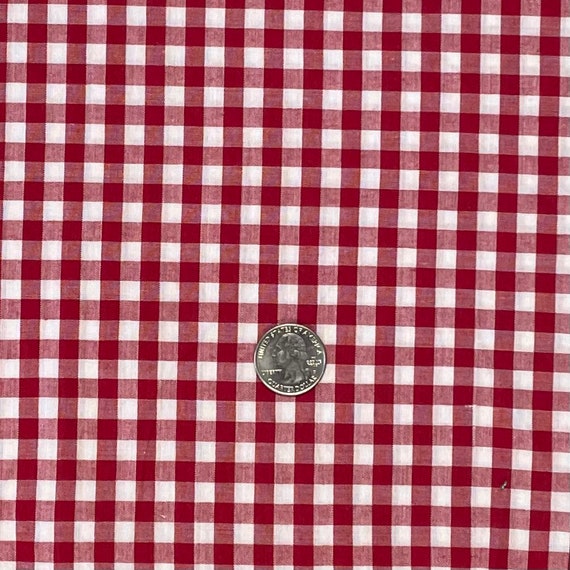 Red gingham deals
