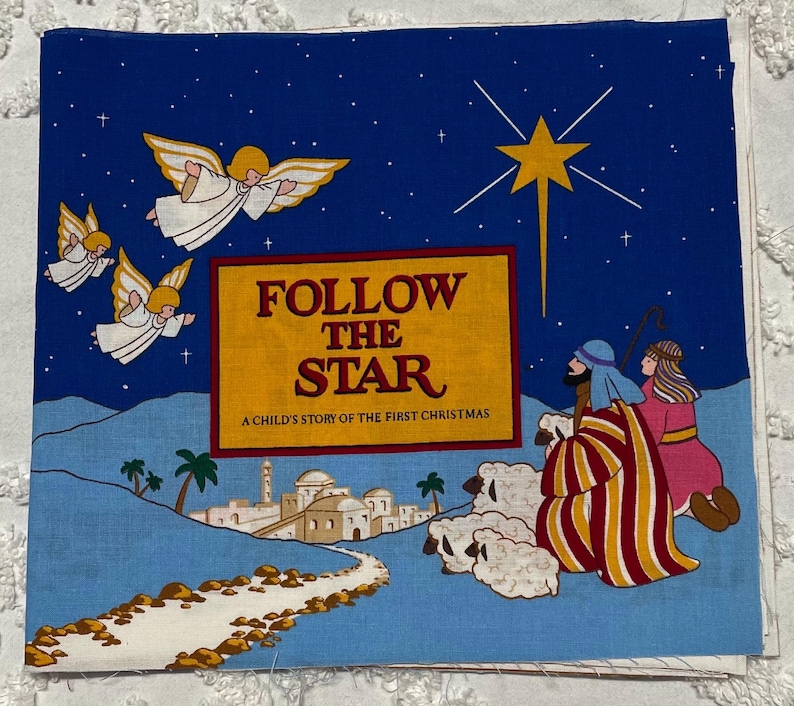 Vip Book Signing Cloth Follow the Star Fabric Book Panel, VIP - Etsy
