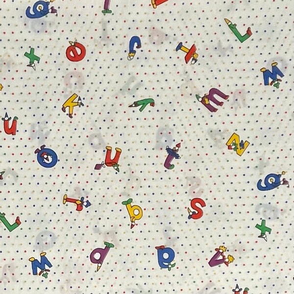 Fabric Alphabet - Etsy