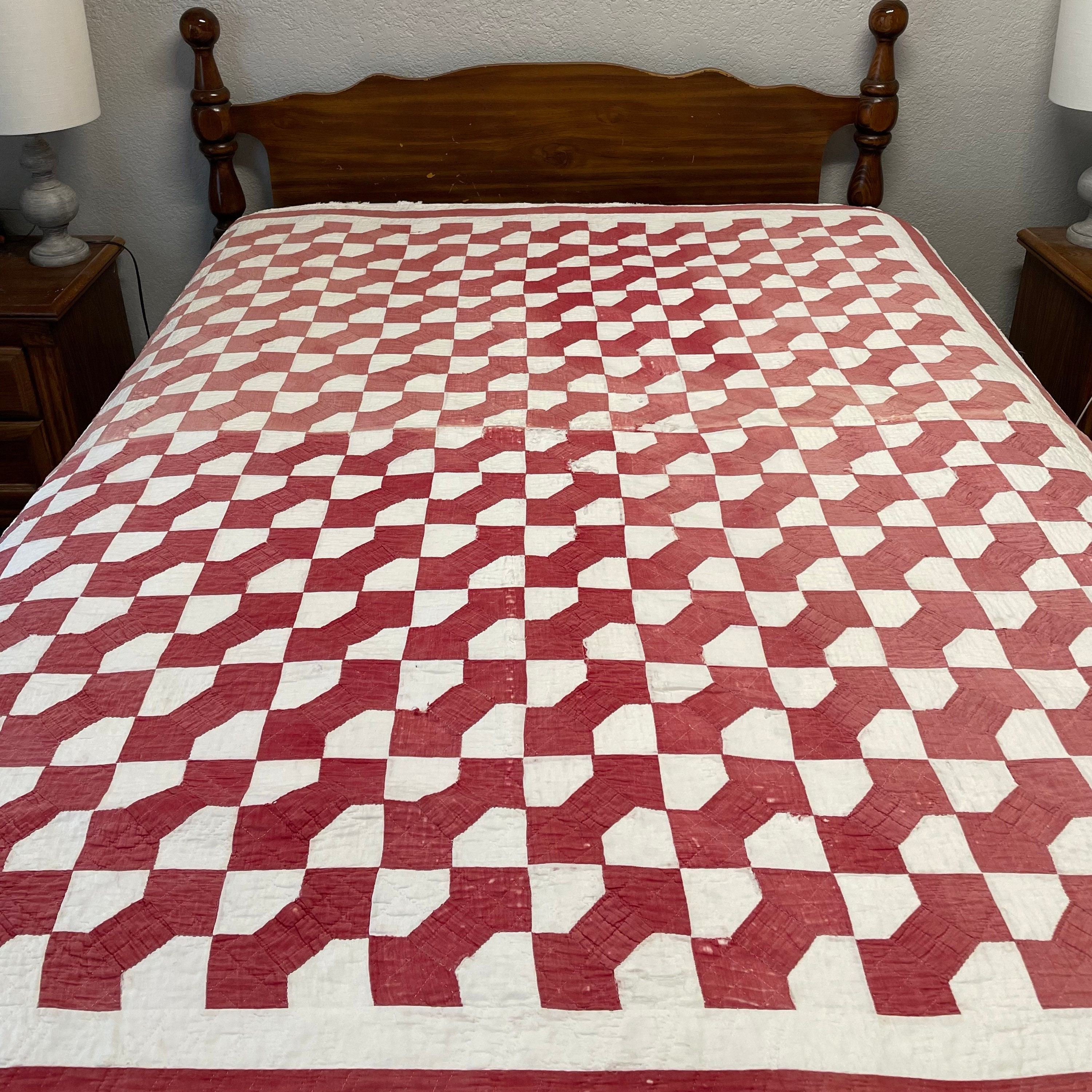 Nœud Papillon à carreaux rouge et blanc