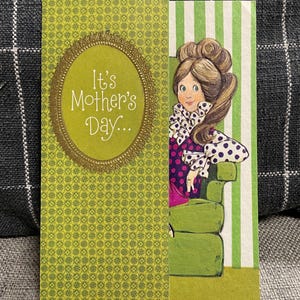 Vintage Hallmark Mothers Day Greeting Card, UNUSED