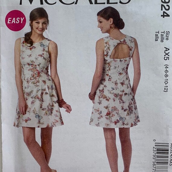 Misses Easy Lined Close Fitting Dress Pattern, Mccalls 6924, UNCUT - Etsy Misses Easy Lined Close Fitting Dress Pattern, Mccalls 6924, UNCUT - Etsy