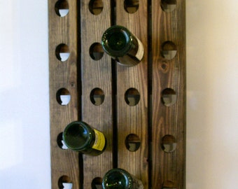 Wine Riddling Rack Rush Shipping Antique European Style Winerack Walnut