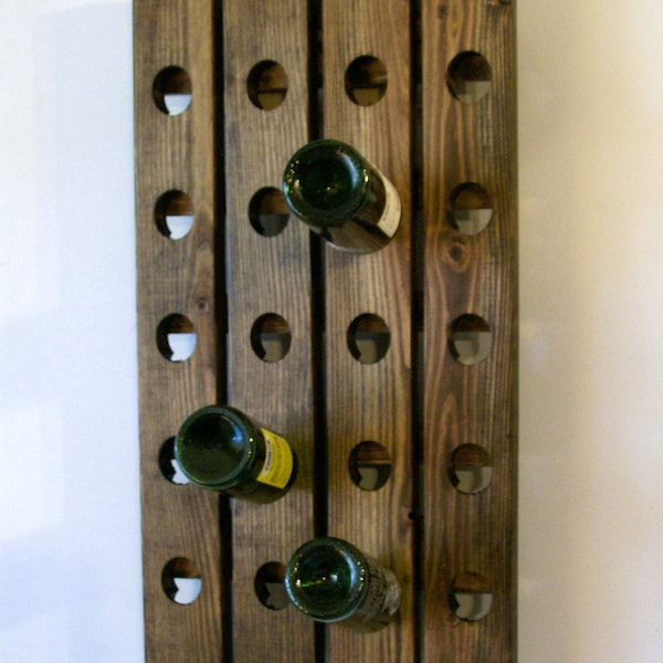 Wine Riddling Rack Rush Shipping Antique European Style Winerack Walnut